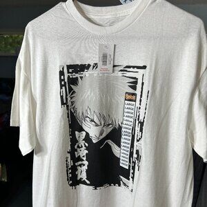 NWT Bleach Featuring Ichigo Adult Graphic Anime Tee Tshirt SZ Large